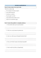 Vorschau - Arbeitsblätter - TRAVELLING TO ICELAND - Reading Comprehension - Going On A Journey - Seite 3
