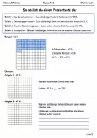 Vorschau - Arbeitsblätter - Prozent verstehen – Lernmalbuch Klasse 5–6 - Seite 2