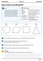 Vorschau - Arbeitsblätter - Geometrische Formen – Lernmalbuch Klasse 5–6 - Seite 1