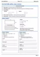 Vorschau - Arbeitsblätter - Flächeninhalt und Umfang – Lernmalbuch Klasse 5–6 - Seite 2