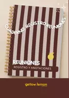 Vista previa - Para docentes: organización, planificación y formación - Cuaderno Registro Reuniones y Anotaciones - Portada