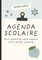 Aperçu - Outils du professeur - Agenda Scolaire 2026-2027 Calendrier - Page de couverture