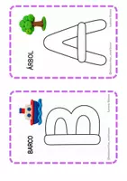 Vista previa - Hojas de trabajo - Abecedario plastilina_eduki - página 2
