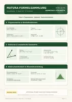 Vorschau - Poster - Matura-Formelsammlung Mathematik – Kompaktposter für die 8. Klasse AHS 6 Themenbereiche auf 2 Seiten - Seite 2