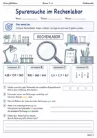 Vorschau - Arbeitsblätter - Mathe-Fehlerdetektiv Klasse 5–6 - Deckblatt