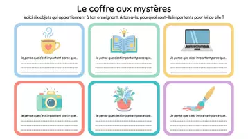 Aperçu - Affichage - Premier jour Rencontrez votre enseignant Cahier d'activités - Page 2