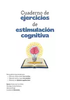 Vista previa - Hojas de trabajo - Cuaderno de ejercicios de estimulación cognitiva - página 1