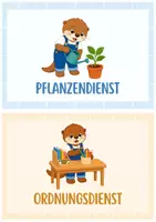 Vorschau - Mal- und Bastelvorlagen - Otterklasse - XXL-Komplettpaket | Classroom Management, Klassenraumgestaltung, Klassendienste, Klassenregeln, Stundenplan, Geburtstagskalender, Einschulung & Schulanfang | Klassentier Otter - Wachsendes Materialpaket - Seite 1