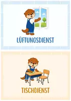 Vorschau - Mal- und Bastelvorlagen - Otterklasse - XXL-Komplettpaket | Classroom Management, Klassenraumgestaltung, Klassendienste, Klassenregeln, Stundenplan, Geburtstagskalender, Einschulung & Schulanfang | Klassentier Otter - Wachsendes Materialpaket - Seite 3