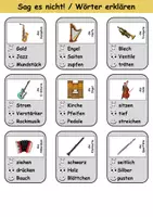 Vorschau - Spiele - Sag es nicht: Musikinstrumente - DaZ/DaF / Deutsch (Spiel) - Seite 2