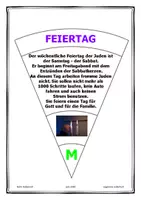 Vorschau - Arbeitsblätter - Legekreis Judentum - Seite 1