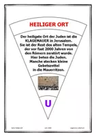 Vorschau - Arbeitsblätter - Legekreis Judentum - Seite 2