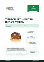 Vorschau - Stundenentwürfe - Biologie: Tierhaltung und Tierschutz - Klasse 5/6 - Deckblatt