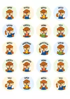 Vorschau - Anderer Materialtyp - Otterklasse - Lobsticker & Belohnungssticker | Motivation, Belohnung & Classroom Management. Lernmotivation, Motivationssticker | Klassentier Otter - Seite 1
