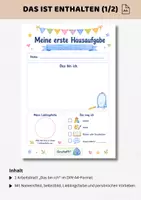 Vorschau - Arbeitsblätter - Willkommenspaket ohne Klassentier für Klasse 1 | Schulanfang 1. Klasse | Material Einschulung | erster Schultag Grundschule - Seite 2