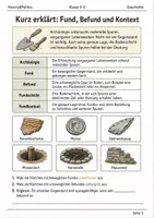 Vorschau - Arbeitsblätter - Archäologie-Lernmalbuch Klasse 5–6 - Seite 1