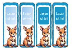 Vorschau - Poster - Lesezeichen für Känguruklassen - Seite 3