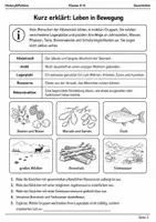Vorschau - Arbeitsblätter - Steinzeit-Lernmalbuch Klasse 5–6 - Seite 1