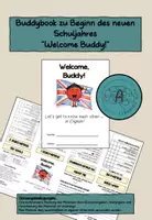 Vorschau - Arbeitsblätter - BACK TO SCHOOL Buddy-Book "Welcome Buddy" - Deckblatt