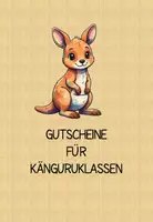 Vorschau - Poster - Hausaufgabengutscheine für Känguruklasse - Deckblatt