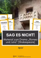 Vorschau - Spiele - Romeo und Julia - Sag es nicht! (Spiel) - Shakespeare - Deckblatt