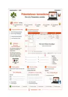 Vorschau - Stundenentwürfe - Präsentationen gestalten – Arbeitsblätter mit Lösungen - Seite 3