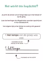 Voorbeeld - Loopdictee verzamelbundel groep 4 - Pagina 2