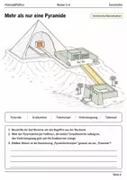 Vorschau - Arbeitsblätter - Pyramiden und Hieroglyphen Lernmalbuch Klasse 5–6 - Seite 3