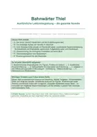 Vorschau - Unterrichtsreihen - Bahnwärter Thiel: Komplettpaket (6 Materialien) | Gerhart Hauptmann | Lektürebegleitung, Figuren, Erzähltechnik, Motive, Kursarbeiten | Naturalismus, Antiheld, Sekundenstil | Deutsch Kl. 9–12 - Seite 1