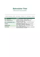 Vorschau - Arbeitsblätter - Bahnwärter Thiel: 3 differenzierte Kursarbeiten mit unterschiedlichen Schwierigkeitsstufen | Erwartungshorizonte und Bepunktung - Deckblatt