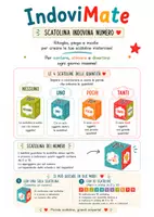 anteprima - Materiale di supporto/inclusione - IndoviMate – Scatoline per contare e stimare giocando! - Pagina 1