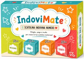 anteprima - Materiale di supporto/inclusione - IndoviMate – Scatoline per contare e stimare giocando! - Pagina di copertina