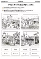 Vorschau - Arbeitsblätter - Leben im Mittelalter Lernmalbuch Klasse 5–6 - Seite 3