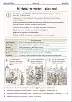 Vorschau - Arbeitsblätter - Stadt in der Frühen Neuzeit Lernmalbuch Klasse 5–6 - Seite 1