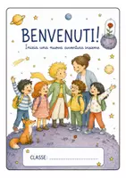 anteprima - Etichette / Segnalibri - Copertine quaderni ispirate al Piccolo Principe - Pagina di copertina
