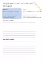 Vorschau - Arbeitsblätter - Negative Zahlen anwenden | Aufgabenheft mit Lösungen - Seite 2
