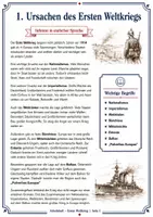 Vorschau - Stundenentwürfe - Der Erste Weltkrieg – Arbeitsheft in einfacher Sprache | Infotexte, Aufgaben & Lösungen - Seite 2