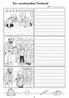 Vorschau - Arbeitsblätter - Bildergeschichte Klasse 3/4 – Turnbeutel - Seite 3