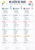 Vista previa - Otros - Pack de Checklists de Viaje | Organización para vacaciones - página 3