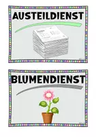 Vorschau - Bildkarten - Klassendienste - Seite 3