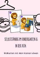 Vorschau - Präsentationen/Tafelbilder - Materialpaket Selbstständig im Kindergarten und in der Kita: WC, Händewaschen & Garderobe - Seite 1