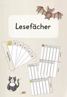 Vorschau - Spiele - Lesefächer für Klasse 1 - Deckblatt