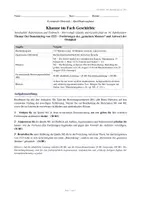 Vorschau - Arbeitsblätter - Klausur Geschichte Oberstufe: Bauernkrieg 1525 – Zwölf Artikel & Reichstag Speyer | Quellenanalyse mit Erwartungshorizont - Seite 1