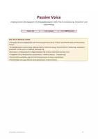 Vorschau - Arbeitsblätter - Passive Voice: Aktiv-Passiv-Umformung, Übungspaket mit Lösungen; Klasse 7/8, differenziert, sofort einsetzbar - Deckblatt