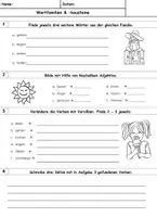Vorschau - Arbeitsblätter - Wortfamilien Klasse 3 Arbeitsblätter - Seite 3