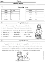 Vorschau - Arbeitsblätter - Grammatik Deutsch Klasse 4 und 3 Arbeitsblätter - Seite 2