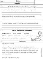 Vorschau - Arbeitsblätter - Wortarten Deutsch Klasse 2–4 – Materialpaket mit Arbeitsblättern & Übungen – Nomen, Verben, Adjektive, Artikel, Pronomen, Präpositionen & weitere Wortarten - Seite 2