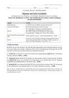 Vorschau - Arbeitsblätter - Klausur Geschichte Oberstufe: Burgfrieden 1914 – Haase und Rosa Luxemburg | Erster Weltkrieg Quellenanalyse mit Erwartungshorizont - Seite 1