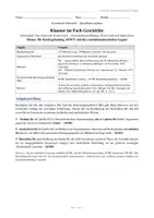 Vorschau - Arbeitsblätter - Klausur Geschichte Oberstufe: Reichsgründung 1871 & Sozialdemokratie – Bebel und Liebknecht | Quellenanalyse mit Erwartungshorizont - Seite 1