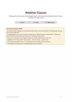 Vorschau - Arbeitsblätter - Relative Clauses: Relativsätze (Defining/Non-Defining) Übungspaket mit Lösung, Klasse 8, differenziert, sofort einsetzbar - Deckblatt